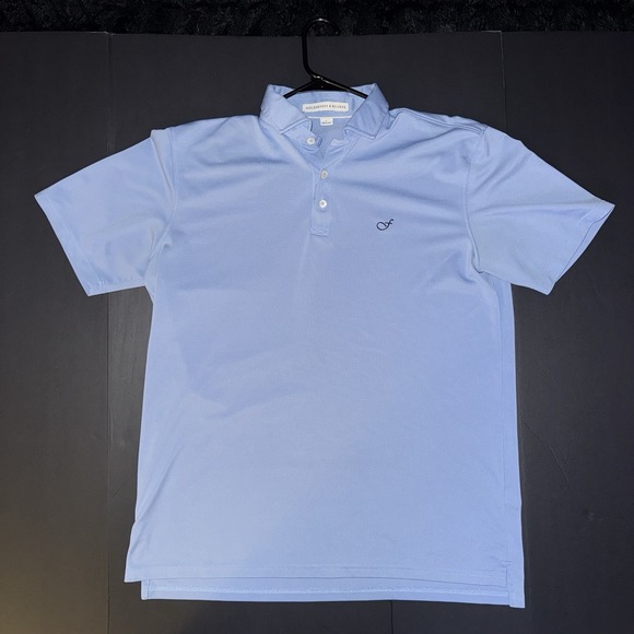 Holderness & Bourne Other - Men's Large Holderness & Bourne Men's Golf Polo Shirt Light Blue Short Sleeve